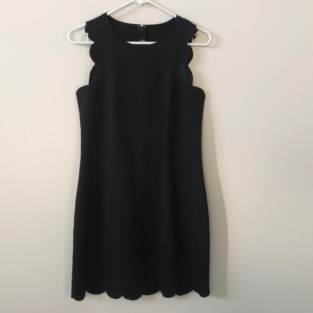 J. Crew scallop dress